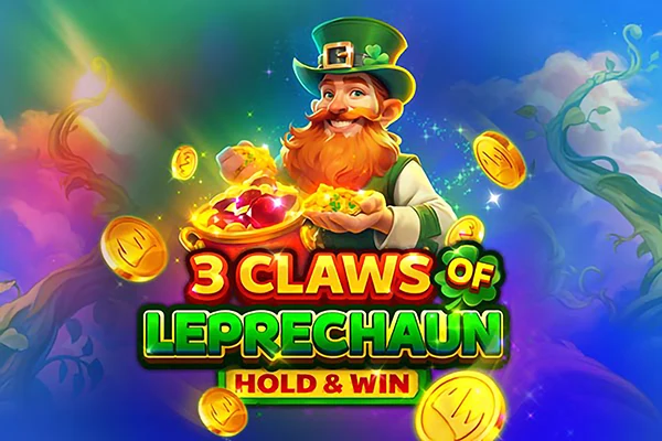 3 Claws of Leprechaun Gold - Hold and Win